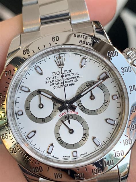 rolex daytona cosmograph stainless steel